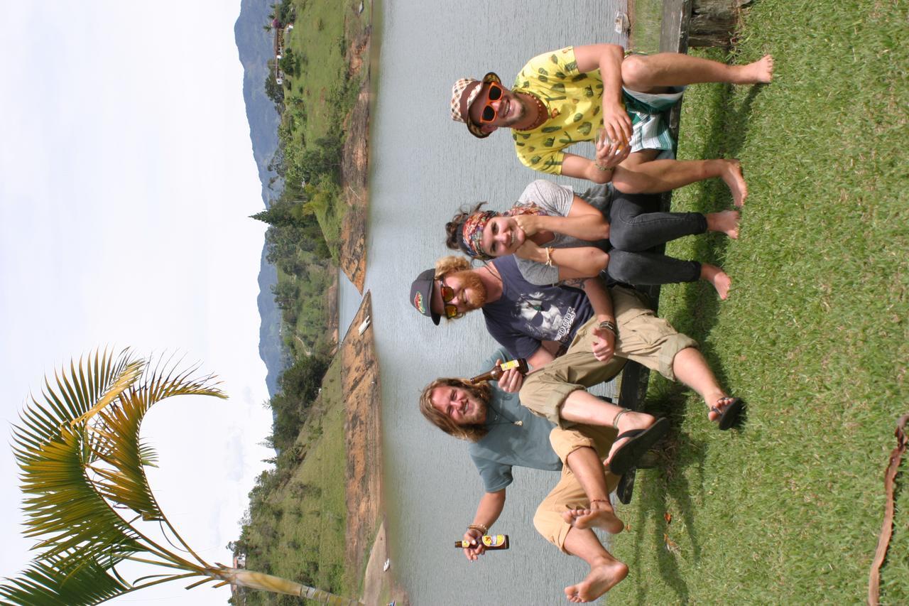 Casa Finca Tipica The Lake Hotel Guatape Ngoại thất bức ảnh